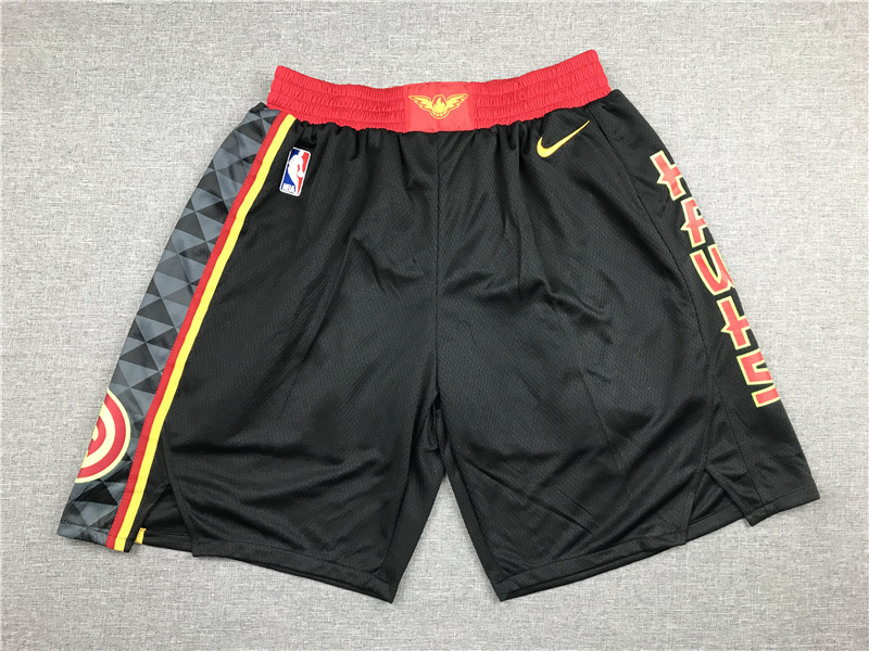 Hawks Black Nike Swingman Shorts Hawks Black Nike Swingman Shorts