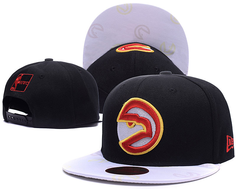 Hawks Fresh Logo Black Adjustable Hat TX