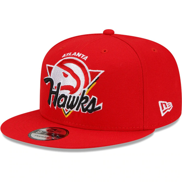 Hawks Red Snapback Hat --TX