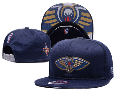 Hawks Team Logo Navy Adjustable Hat YD