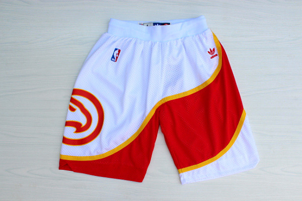 Hawks White Hardwood Classics Shorts Hawks White Hardwood Classics Shorts