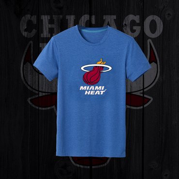 Heat Fresh Logo Blue Men's Short Sleeve T-Shirt