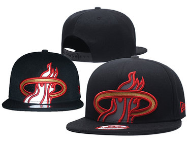 Heat Team Logo Black Adjustable Hat GS