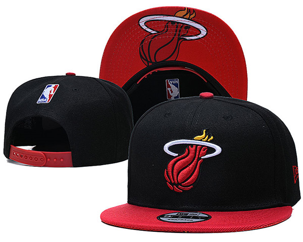 Heat Team Logo Black Adjustable Hat TX