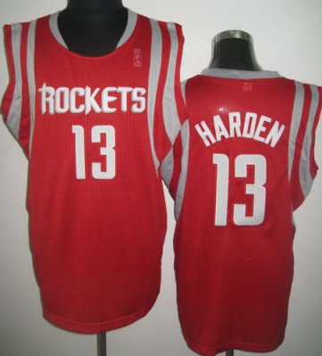 Houston Rockets #13 James Harden Red Revolution 30 NBA Jerseys