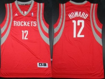 Houston Rockets 12 Dwight Howard Red Revolution 30 Swingman NBA Jerseys