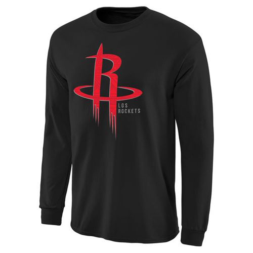 Houston Rockets Noches Enebea Long Sleeves T-Shirt Black Houston Rockets Noches Enebea Long Sleeves T-Shirt Black
