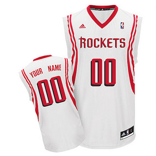 Houston Rockets Youth Custom white jersey Houston Rockets Youth Custom white jersey