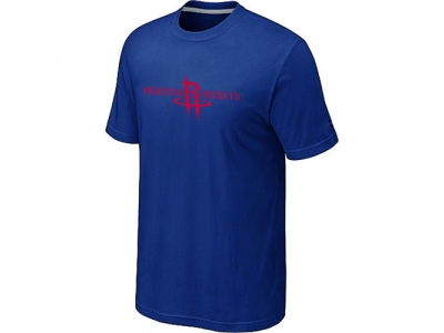 Houston Rockets adidas Primary Logo T-Shirt -Blue Houston Rockets adidas Primary Logo T-Shirt -Blue