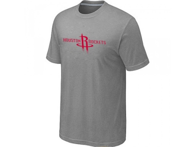 Houston Rockets adidas Primary Logo T-Shirt -L.Grey Houston Rockets adidas Primary Logo T-Shirt -L.Grey