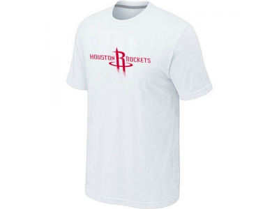 Houston Rockets adidas Primary Logo T-Shirt -White Houston Rockets adidas Primary Logo T-Shirt -White