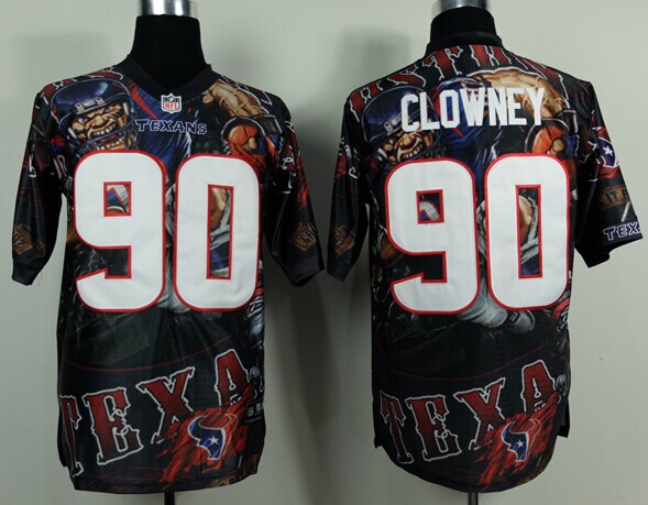 Houston Texans #90 Jadeveon Clowney fashion Elite Fanatical Version Jerseys Houston Texans #90 Jadeveon Clowney fashion Elite Fanatical Version Jerseys