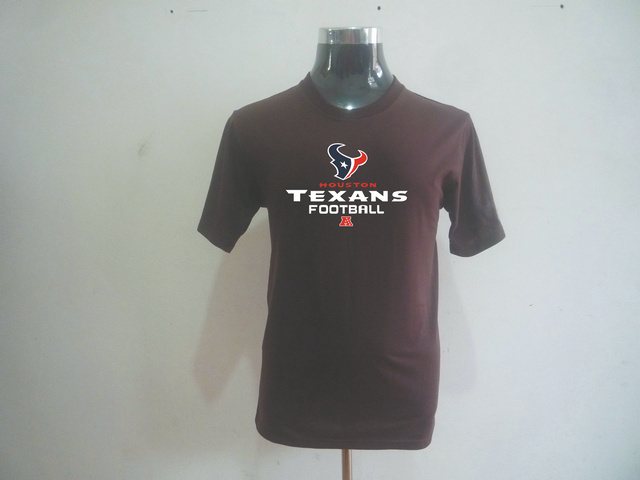 Houston Texans Big & Tall Critical Victory T-Shirt Brown