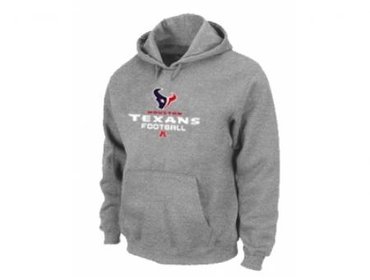 Houston Texans Critical Victory Pullover Hoodie Grey Houston Texans Critical Victory Pullover Hoodie Grey