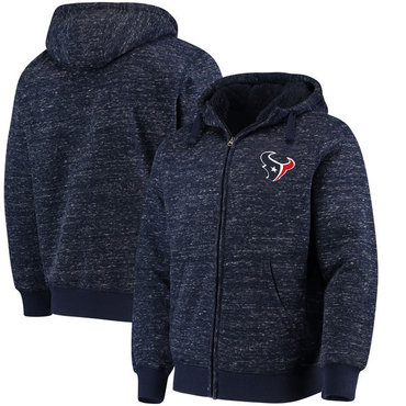 Houston Texans G III Sports By Carl Banks Discovery Sherpa Full Zip Jacket Heathered Navy Houston Texans G III Sports By Carl Banks Discovery Sherpa Full Zip Jacket Heathered Navy