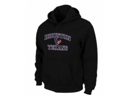 Houston Texans Heart & Soul Pullover Hoodie Black