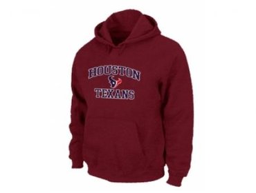 Houston Texans Heart & Soul Pullover Hoodie Red