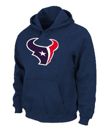 Houston Texans Logo Pullover Hoodie - D.Blue Houston Texans Logo Pullover Hoodie - D.Blue