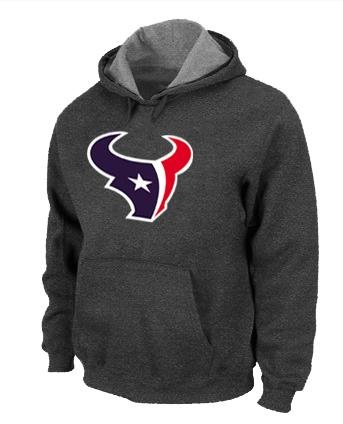 Houston Texans Logo Pullover Hoodie - D.Grey Houston Texans Logo Pullover Hoodie - D.Grey
