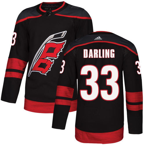Hurricanes #33 Scott Darling Black Alternate Authentic Stitched Hockey Jersey Hurricanes #33 Scott Darling Black Alternate Authentic Stitched Hockey Jersey