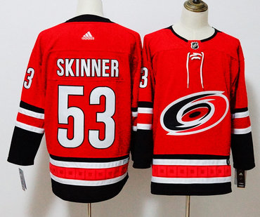 Hurricanes 53 Jeff Skinner Red Adidas Jersey Hurricanes 53 Jeff Skinner Red Adidas Jersey