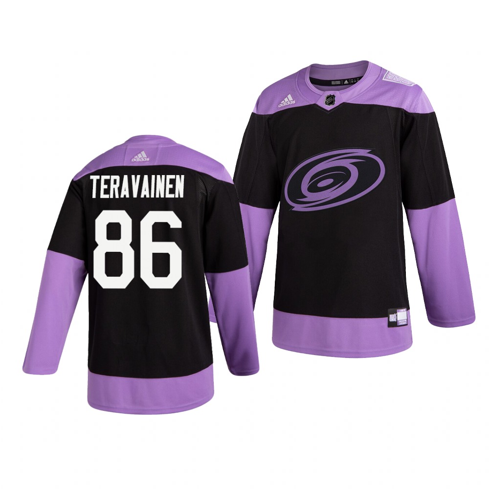 Hurricanes 86 Teuvo Teravainen Black Purple Hockey Fights Cancer Adidas Jersey Hurricanes 86 Teuvo Teravainen Black Purple Hockey Fights Cancer Adidas Jersey