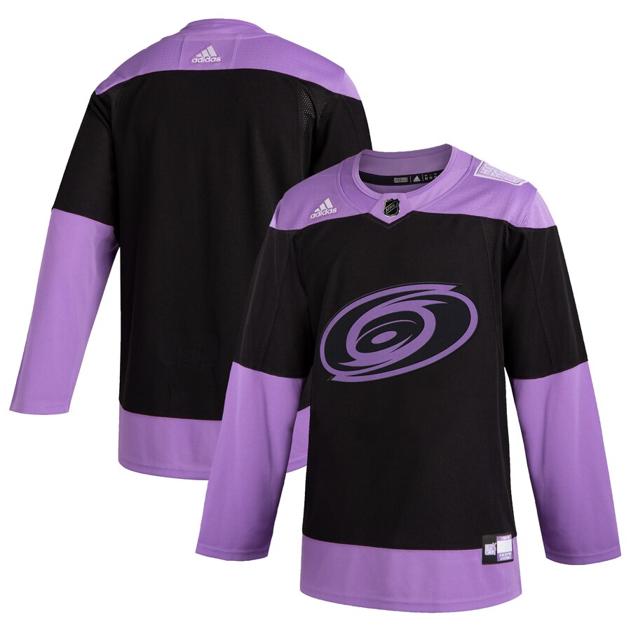 Hurricanes Blank Black Purple Hockey Fights Cancer Adidas Jersey Hurricanes Blank Black Purple Hockey Fights Cancer Adidas Jersey