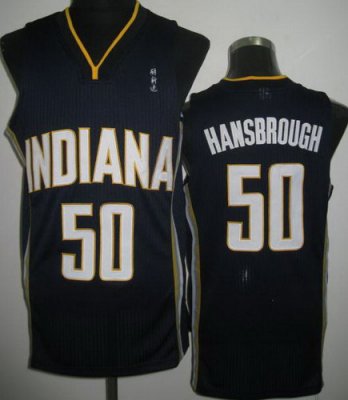 Indiana Pacers 50 Tyler Hansbrough Blue Revolution 30 NBA Jerseys