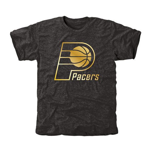 Indiana Pacers Gold Collection Tri-Blend T-Shirt Black Indiana Pacers Gold Collection Tri-Blend T-Shirt Black