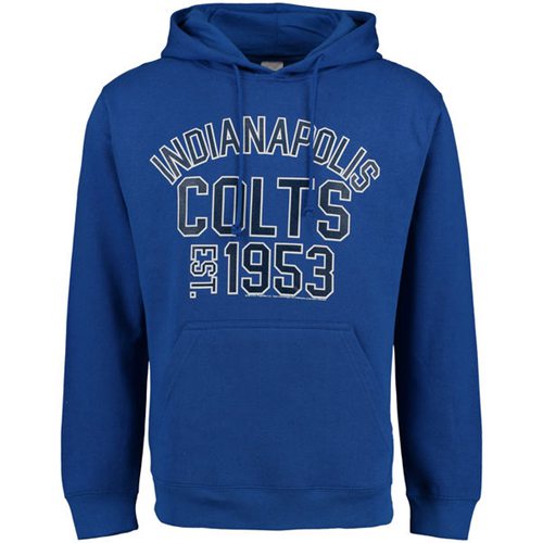 Indianapolis Colts End Around Pullover Hoodie Royal Indianapolis Colts End Around Pullover Hoodie Royal