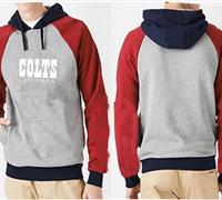Indianapolis Colts English Version Pullover Hoodie Grey & Red Indianapolis Colts English Version Pullover Hoodie Grey & Red