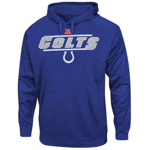 Indianapolis Colts Majestic Synthetic Hoodie Sweatshirt Royal Blue Indianapolis Colts Majestic Synthetic Hoodie Sweatshirt Royal Blue