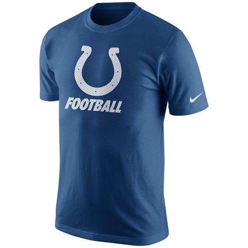 Indianapolis Colts Nike Facility T-Shirt Royal Blue Indianapolis Colts Nike Facility T-Shirt Royal Blue