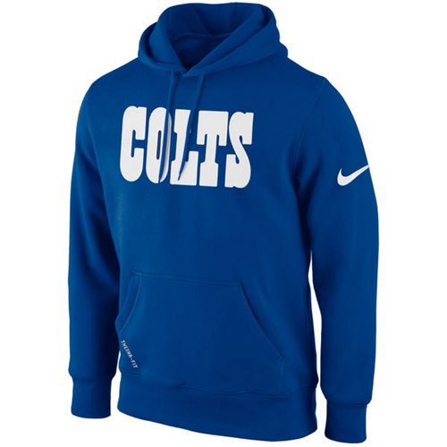 Indianapolis Colts Nike KO Wordmark Essential Hoodie Royal Blue Indianapolis Colts Nike KO Wordmark Essential Hoodie Royal Blue
