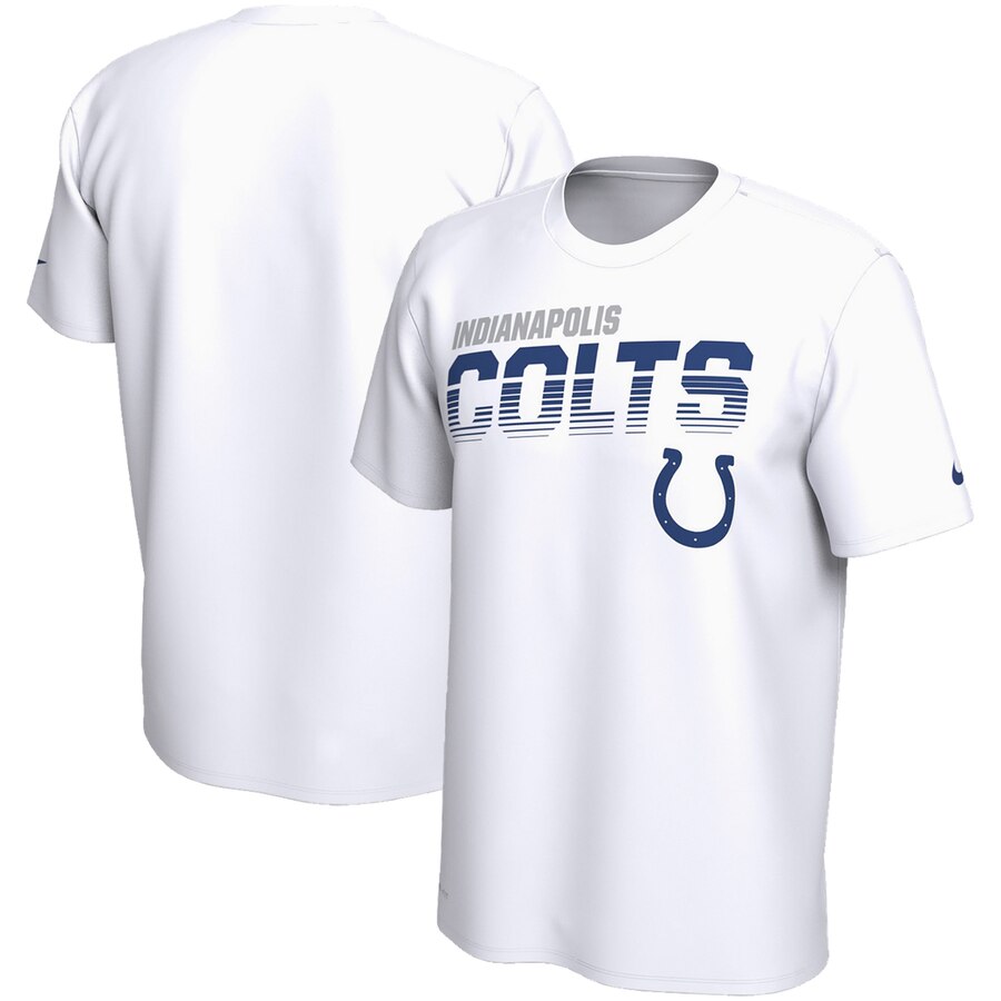 Indianapolis Colts Nike Sideline Line Of Scrimmage Legend Performance T-Shirt White Indianapolis Colts Nike Sideline Line Of Scrimmage Legend Performance T-Shirt White