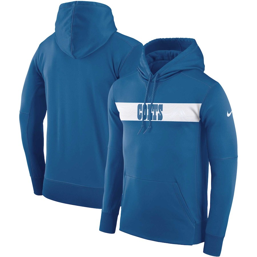 Indianapolis Colts Nike Sideline Team Performance Pullover Hoodie Royal Indianapolis Colts Nike Sideline Team Performance Pullover Hoodie Royal