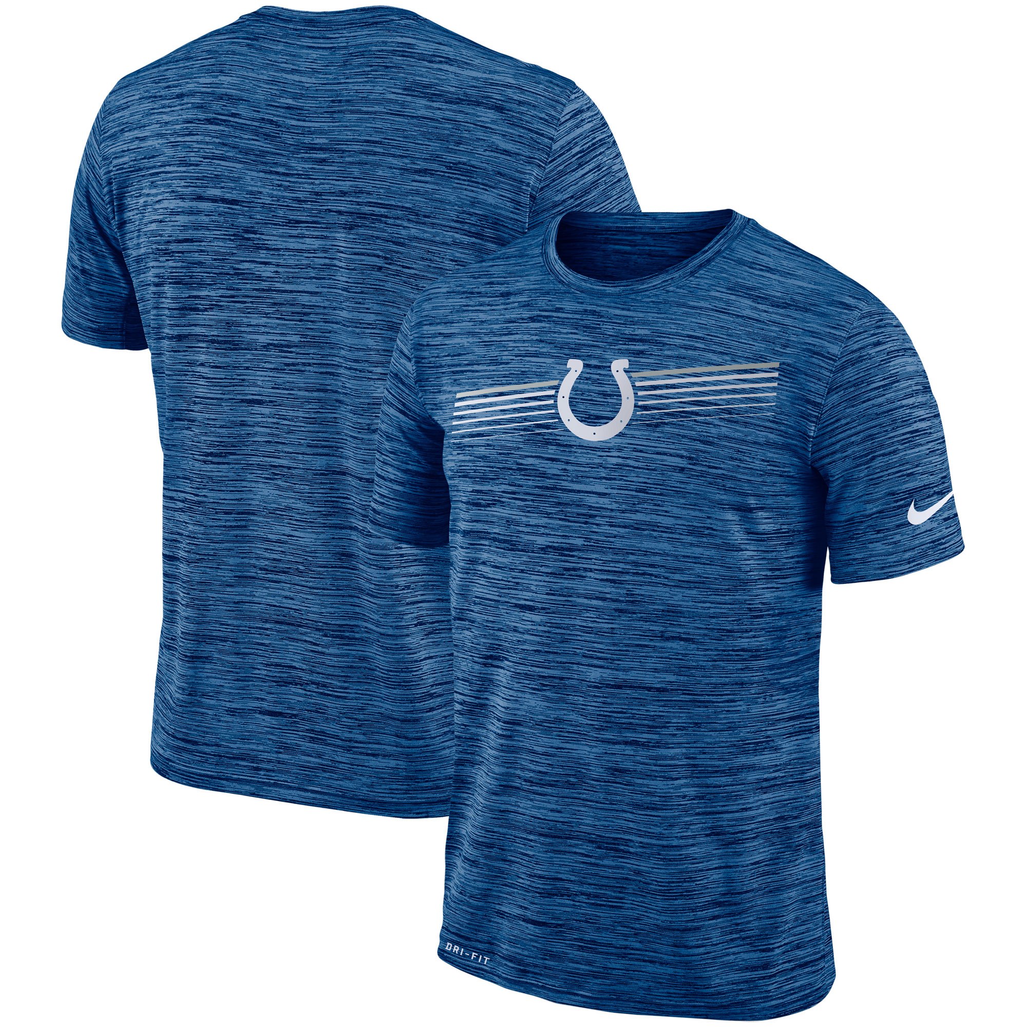 Indianapolis Colts Nike Sideline Velocity Performance T-Shirt Heathered Royal Indianapolis Colts Nike Sideline Velocity Performance T-Shirt Heathered Royal