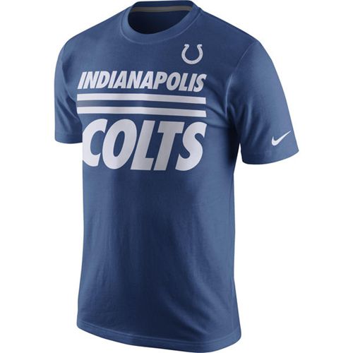 Indianapolis Colts Nike Team Stripe T-Shirt Royal Blue Indianapolis Colts Nike Team Stripe T-Shirt Royal Blue