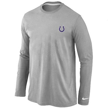Indianapolis Colts Sideline Legend Authentic Long Sleeve T-Shirt Grey Indianapolis Colts Sideline Legend Authentic Long Sleeve T-Shirt Grey