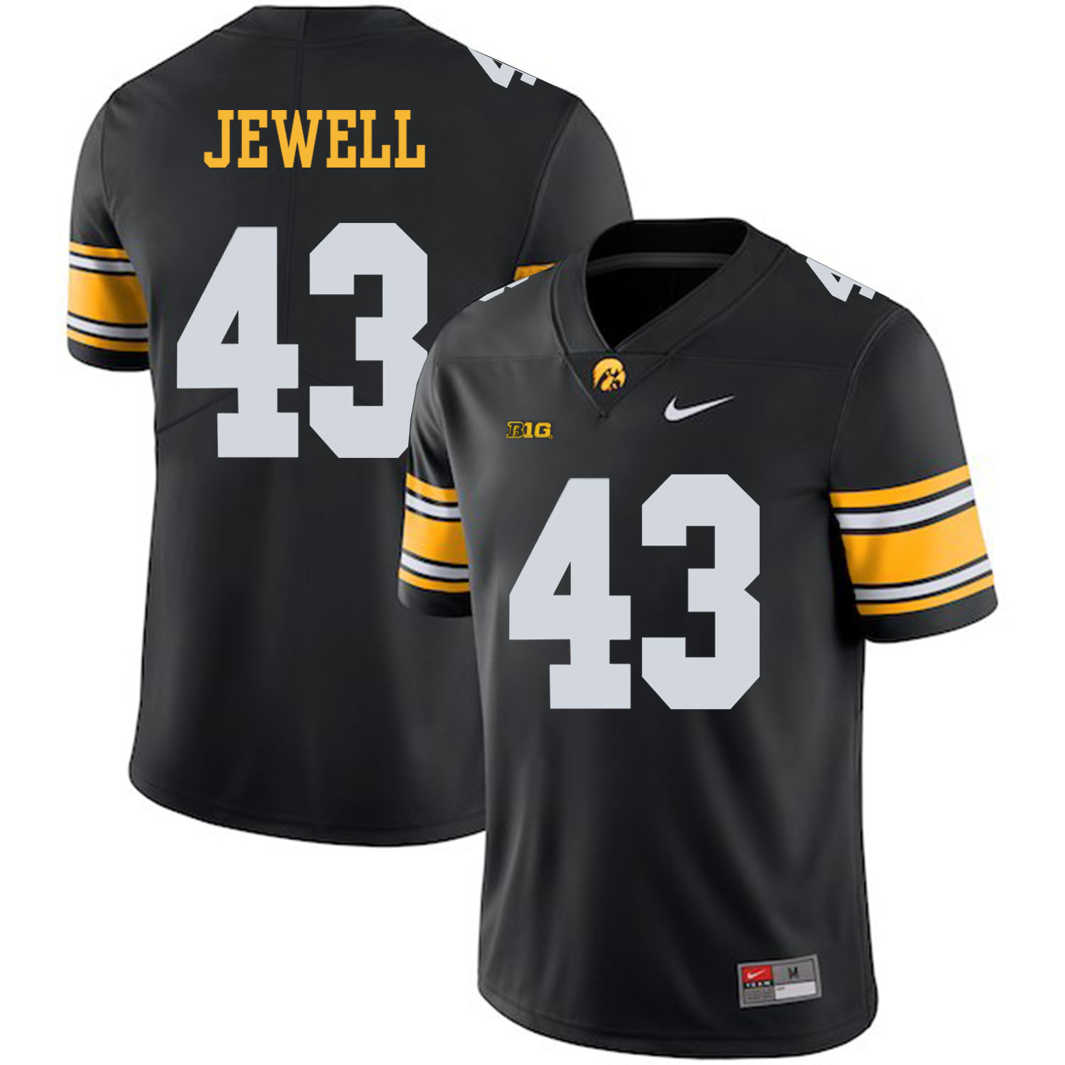 Iowa Hawkeyes 43 Josey Jewell Black College Football Jersey Iowa Hawkeyes 43 Josey Jewell Black College Football Jersey