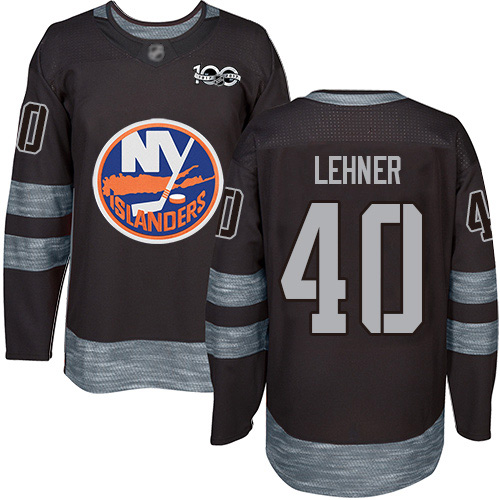 Islanders #40 Robin Lehner Black 1917-2017 100th Anniversary Stitched Hockey Jersey Islanders #40 Robin Lehner Black 1917-2017 100th Anniversary Stitched Hockey Jersey