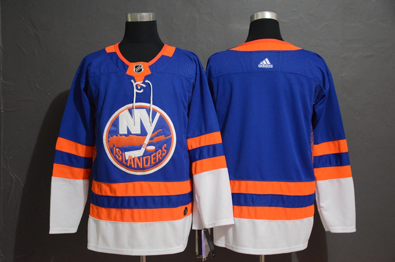 Islanders Blank Blue Adidas Jersey