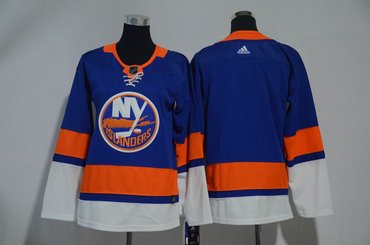Islanders Blank Blue Youth Adidas Jersey