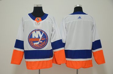 Islanders Blank White Adidas Jersey Islanders Blank White Adidas Jersey