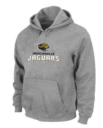 Jacksonville Jaguars Authentic Logo Pullover Hoodie Grey Jacksonville Jaguars Authentic Logo Pullover Hoodie Grey