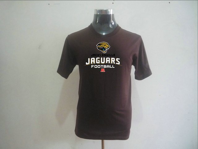 NEW NFL Jacksonville Jaguars Big & Tall Critical Victory T-Shirt Brown