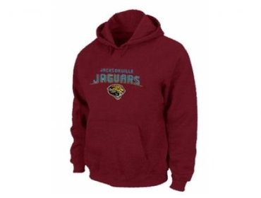Jacksonville Jaguars Heart & Soul Pullover Hoodie Red Jacksonville Jaguars Heart & Soul Pullover Hoodie Red
