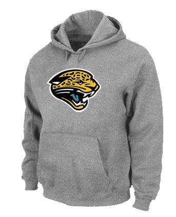 Jacksonville Jaguars Logo Pullover Hoodie Grey