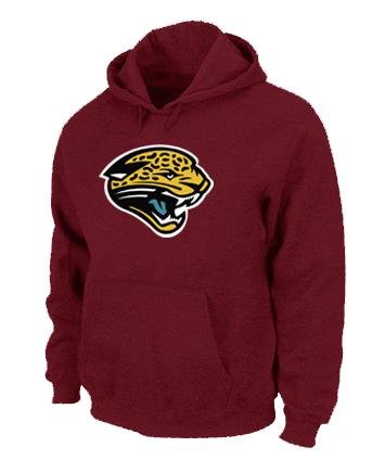 Jacksonville Jaguars Logo Pullover Hoodie RED