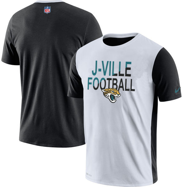 Jacksonville Jaguars Nike Performance T-Shirt White Jacksonville Jaguars Nike Performance T-Shirt White